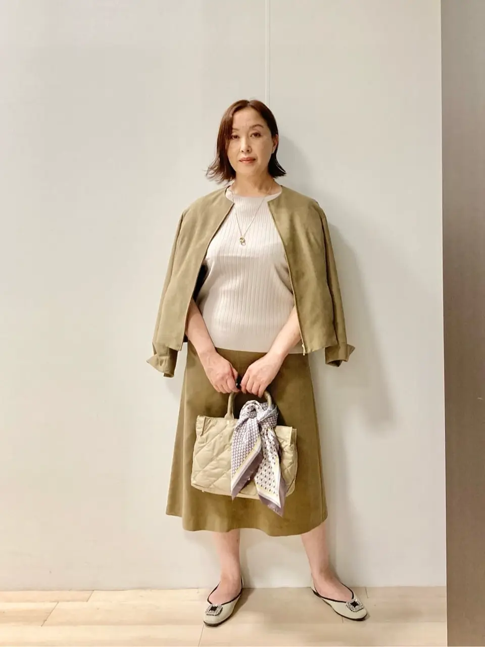 J.PRESS LADIES スタッフ コーディネート画像