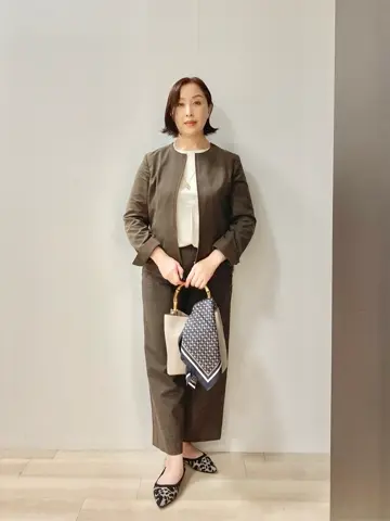 J.PRESS LADIES スタッフ コーディネート画像