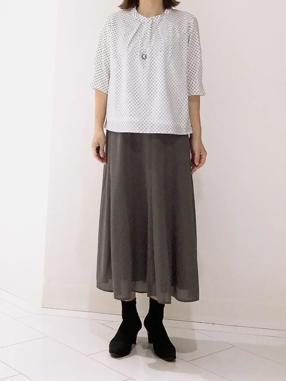 J.PRESS LADIES KAZU コーディネート画像