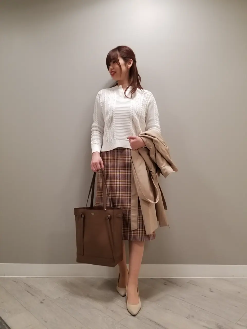 J.PRESS LADIES スタッフ コーディネート画像