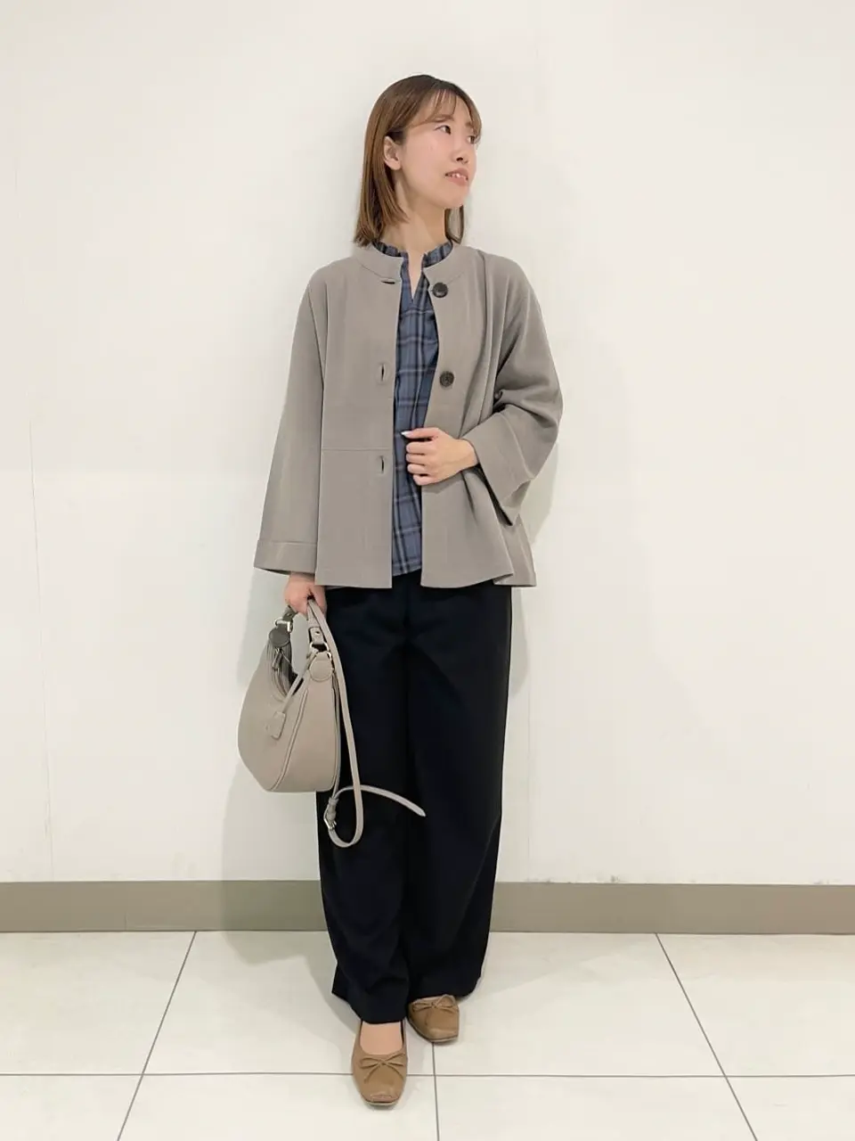 J.PRESS LADIES スタッフ コーディネート画像