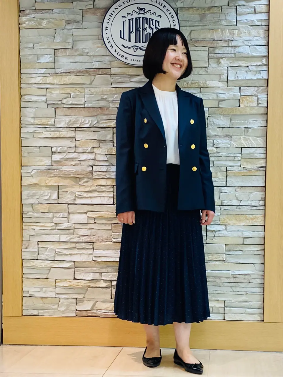 J.PRESS LADIES 内田 コーディネート画像