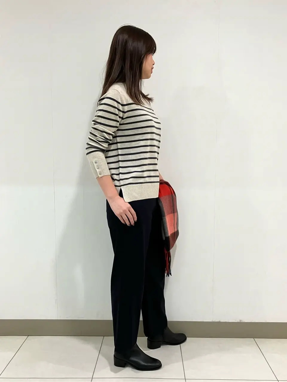 J.PRESS LADIES スタッフ コーディネート画像