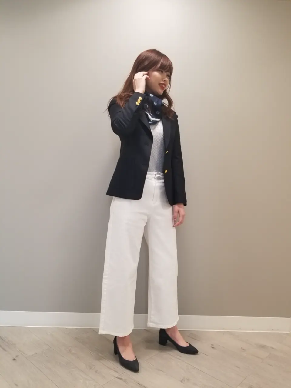 J.PRESS LADIES スタッフ コーディネート画像