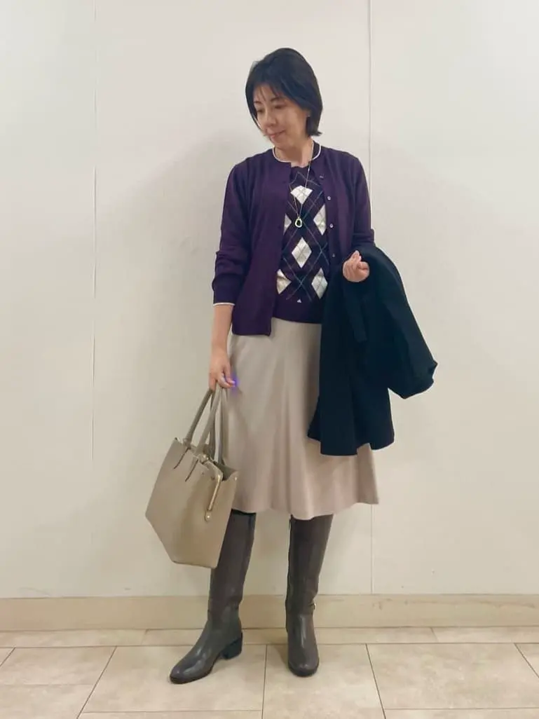 J.PRESS LADIES 守田 コーディネート画像