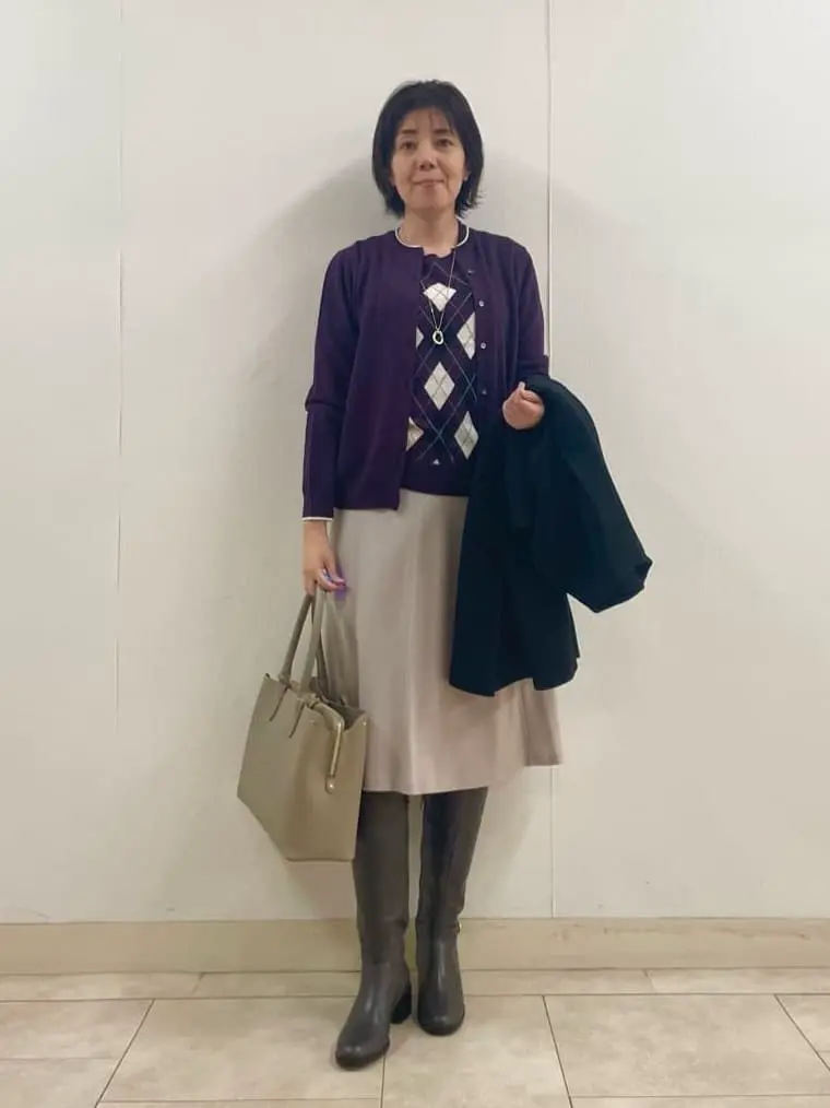 J.PRESS LADIES 守田 コーディネート画像