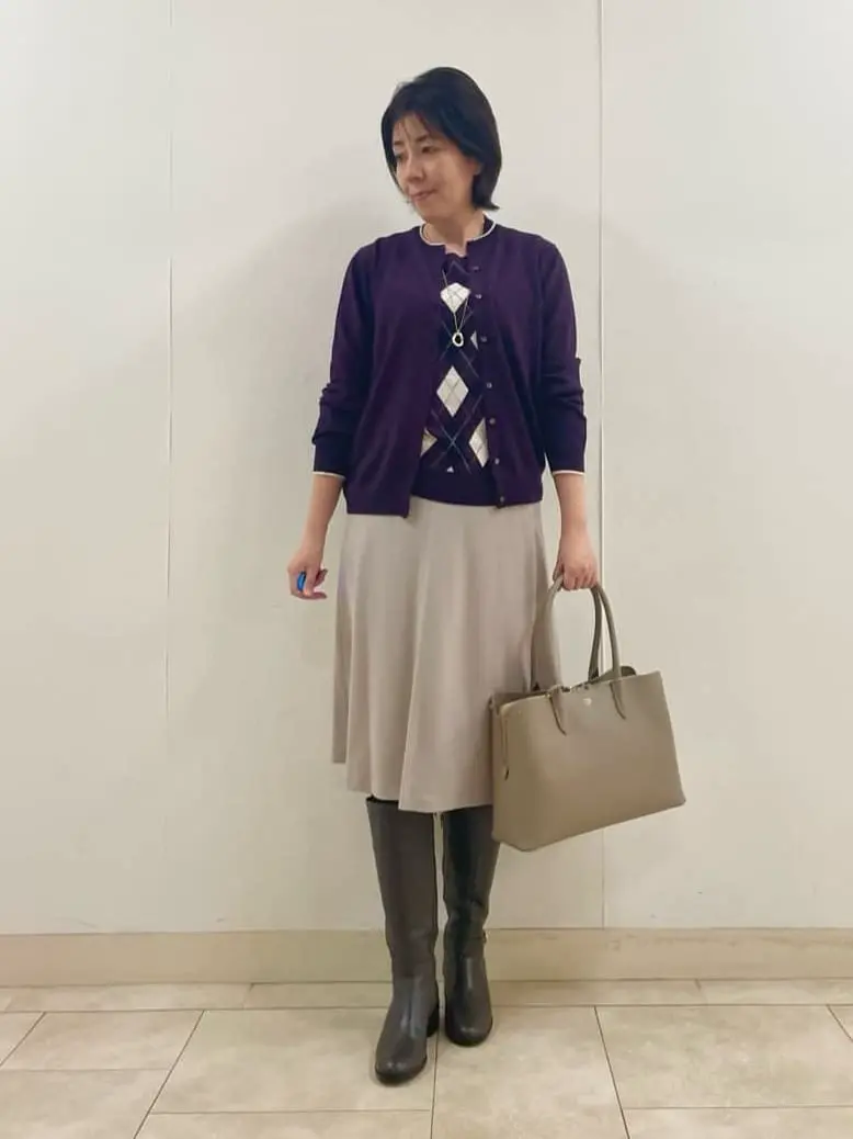 J.PRESS LADIES 守田 コーディネート画像