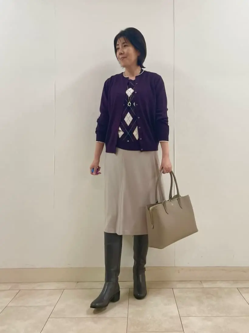 J.PRESS LADIES 守田 コーディネート画像