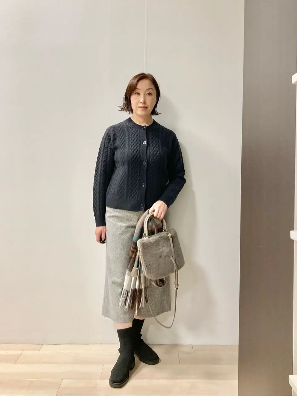 J.PRESS LADIES スタッフ コーディネート画像