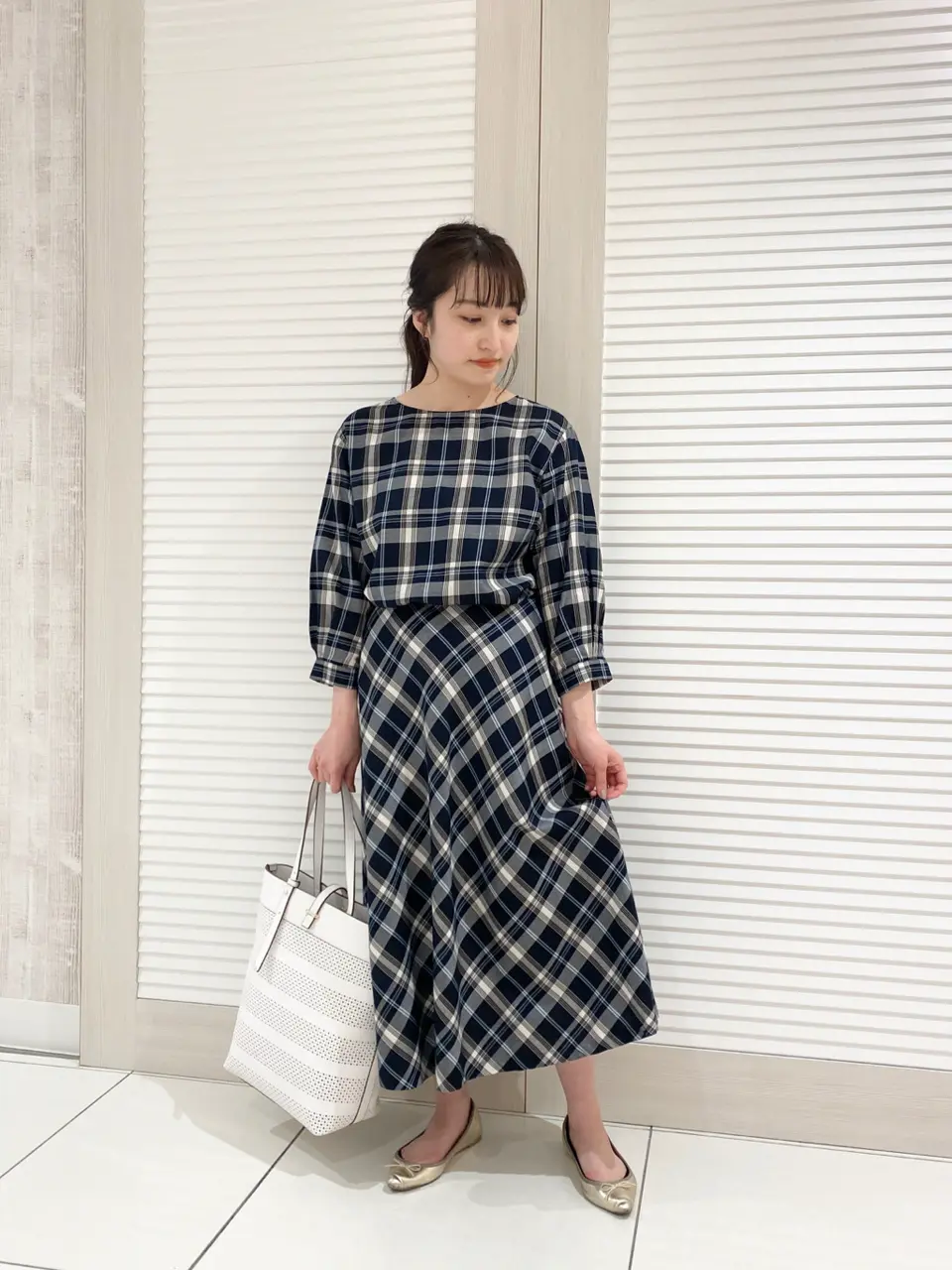 J.PRESS LADIES スタッフ コーディネート画像