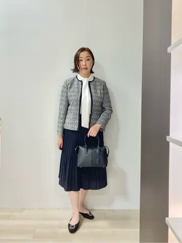 J.PRESS LADIES スタッフ コーディネート画像