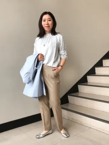 J.PRESS LADIES 金子 コーディネート画像