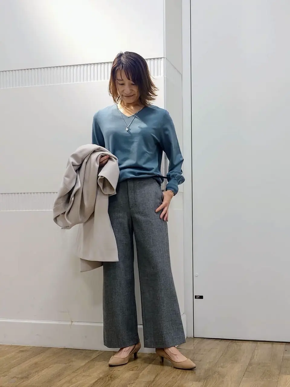 J.PRESS LADIES スタッフ コーディネート画像
