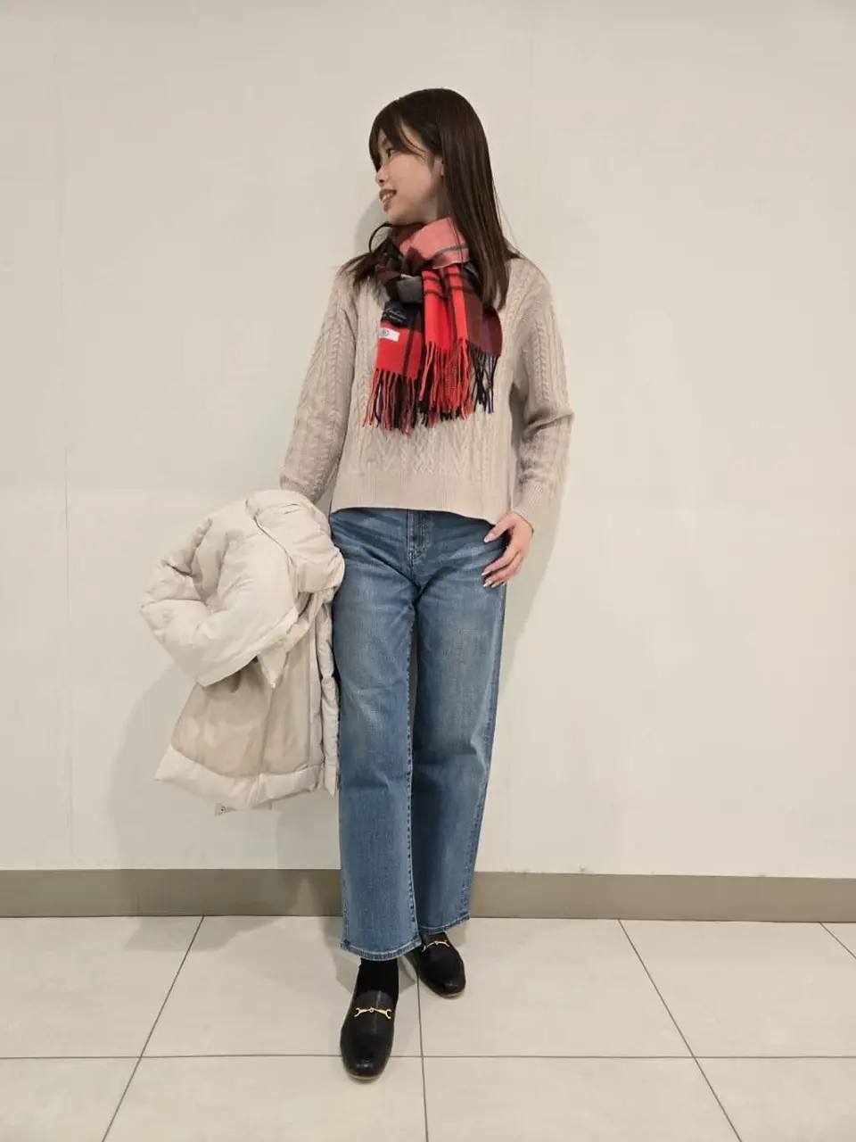 J.PRESS LADIES スタッフ コーディネート画像