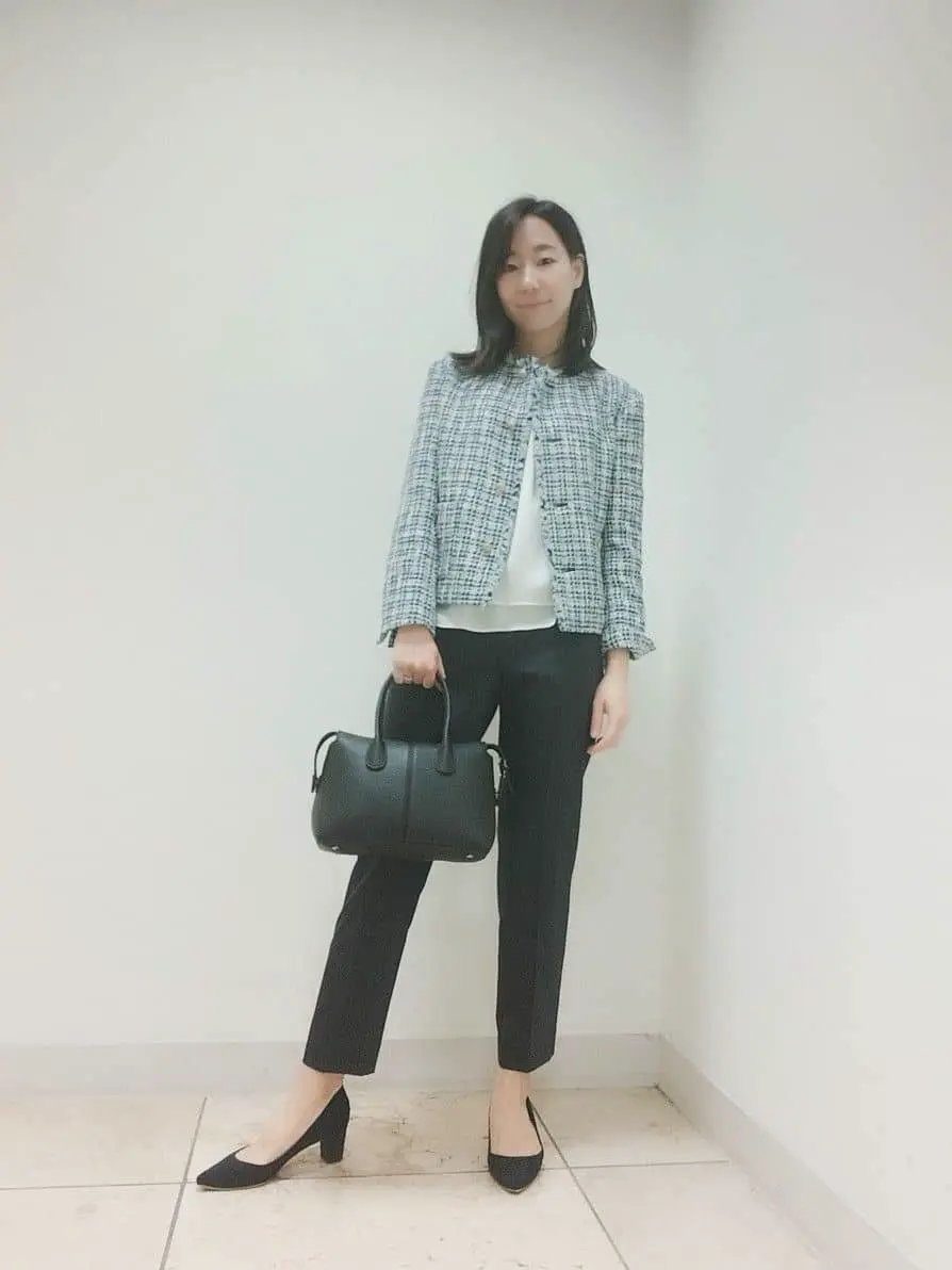 J.PRESS LADIES スタッフ コーディネート画像