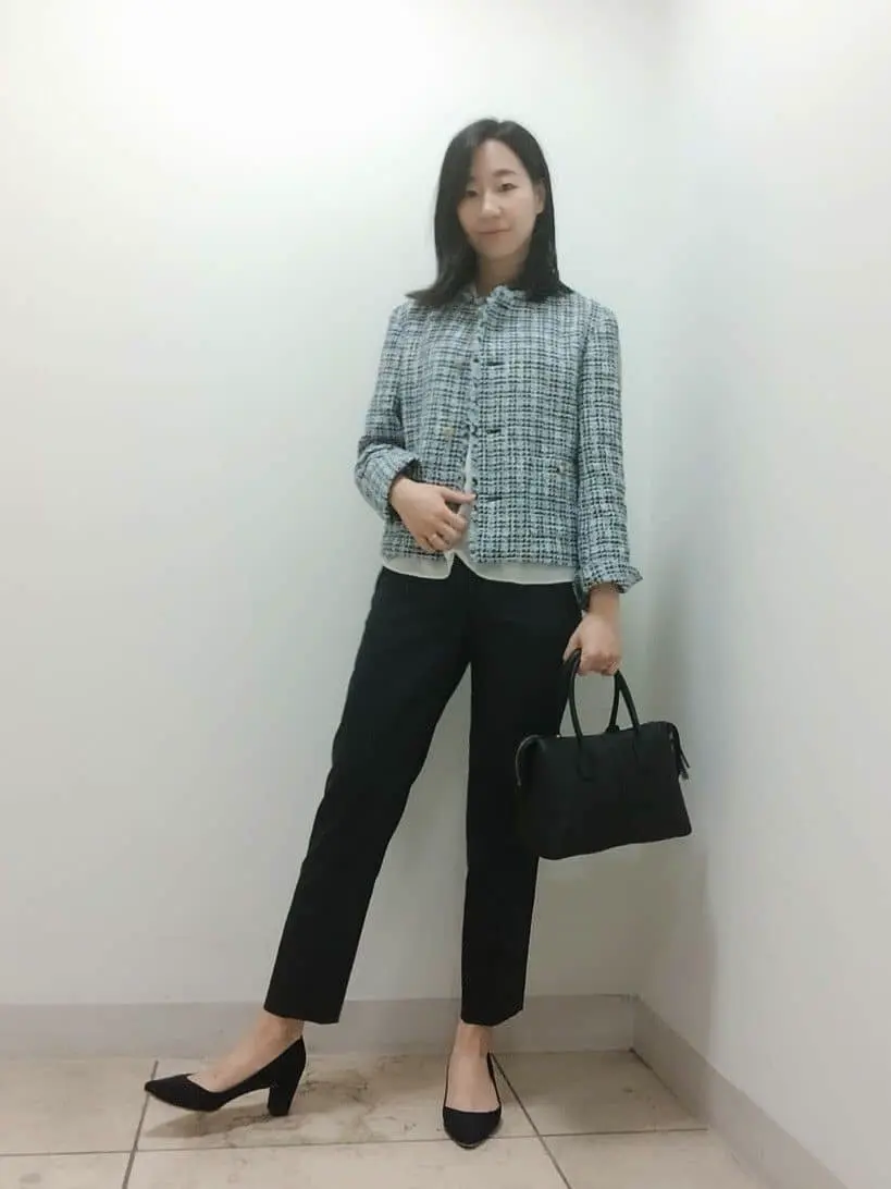 J.PRESS LADIES スタッフ コーディネート画像