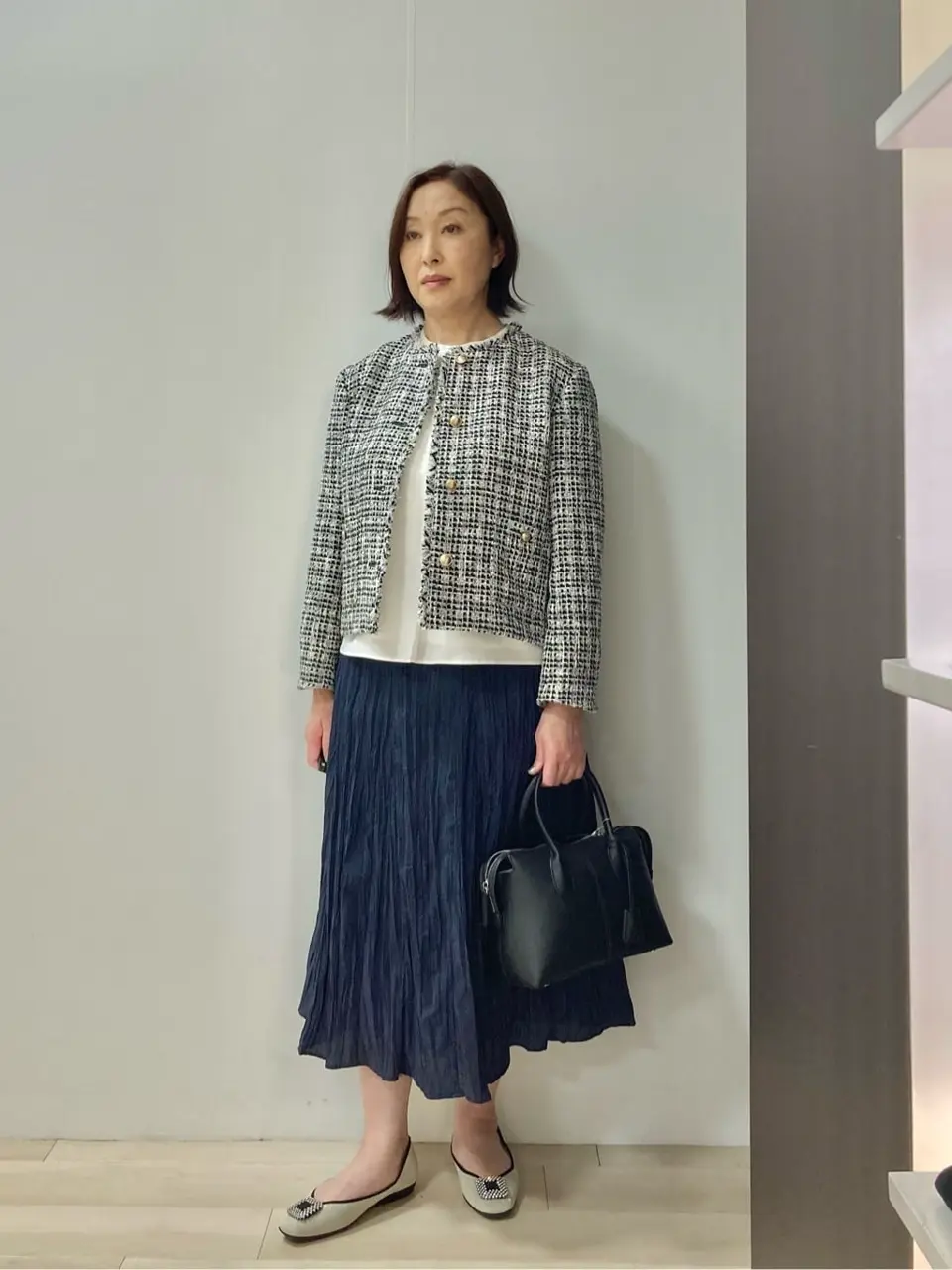 J.PRESS LADIES スタッフ コーディネート画像