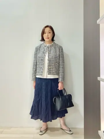 J.PRESS LADIES スタッフ コーディネート画像