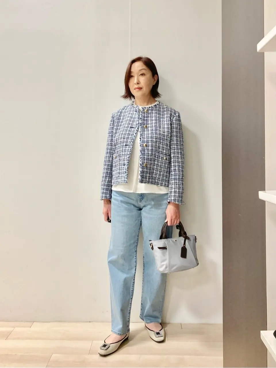 J.PRESS LADIES スタッフ コーディネート画像