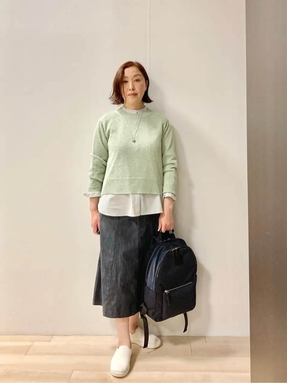 J.PRESS LADIES スタッフ コーディネート画像