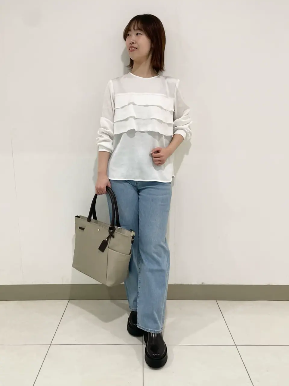 J.PRESS LADIES スタッフ コーディネート画像