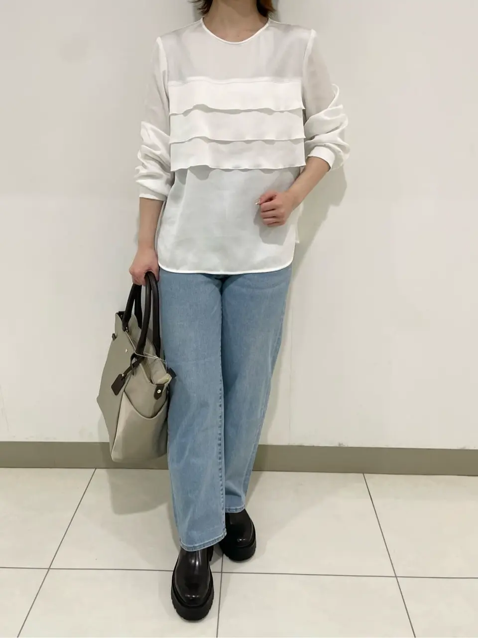 J.PRESS LADIES スタッフ コーディネート画像