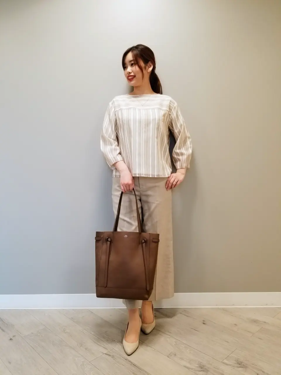 J.PRESS LADIES スタッフ コーディネート画像