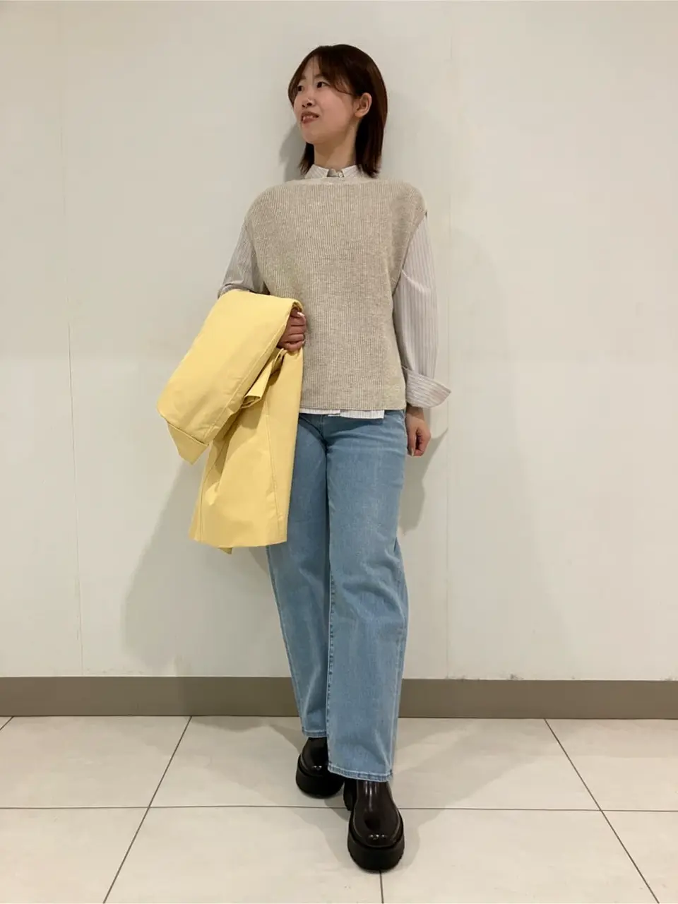 J.PRESS LADIES スタッフ コーディネート画像