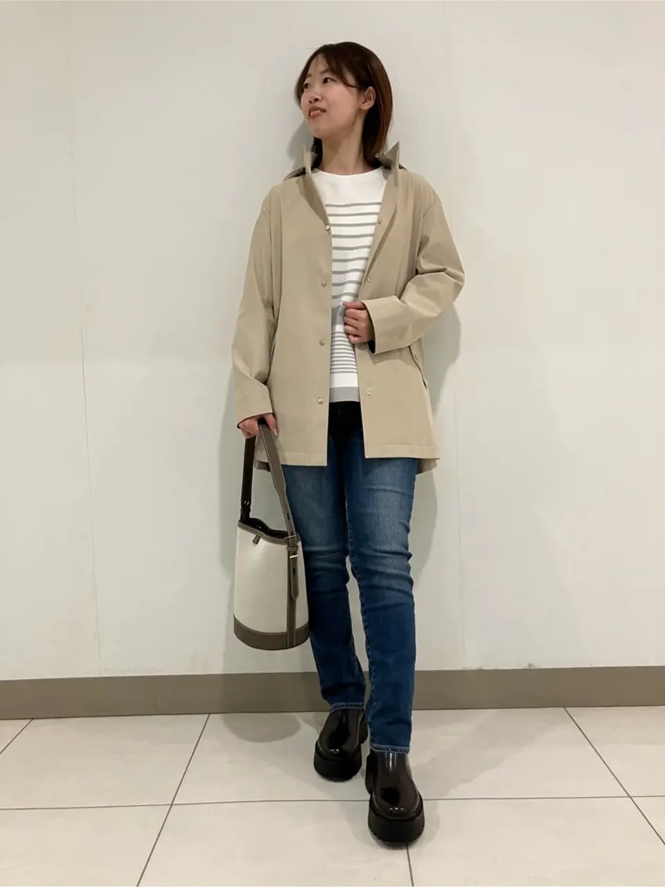 J.PRESS LADIES スタッフ コーディネート画像