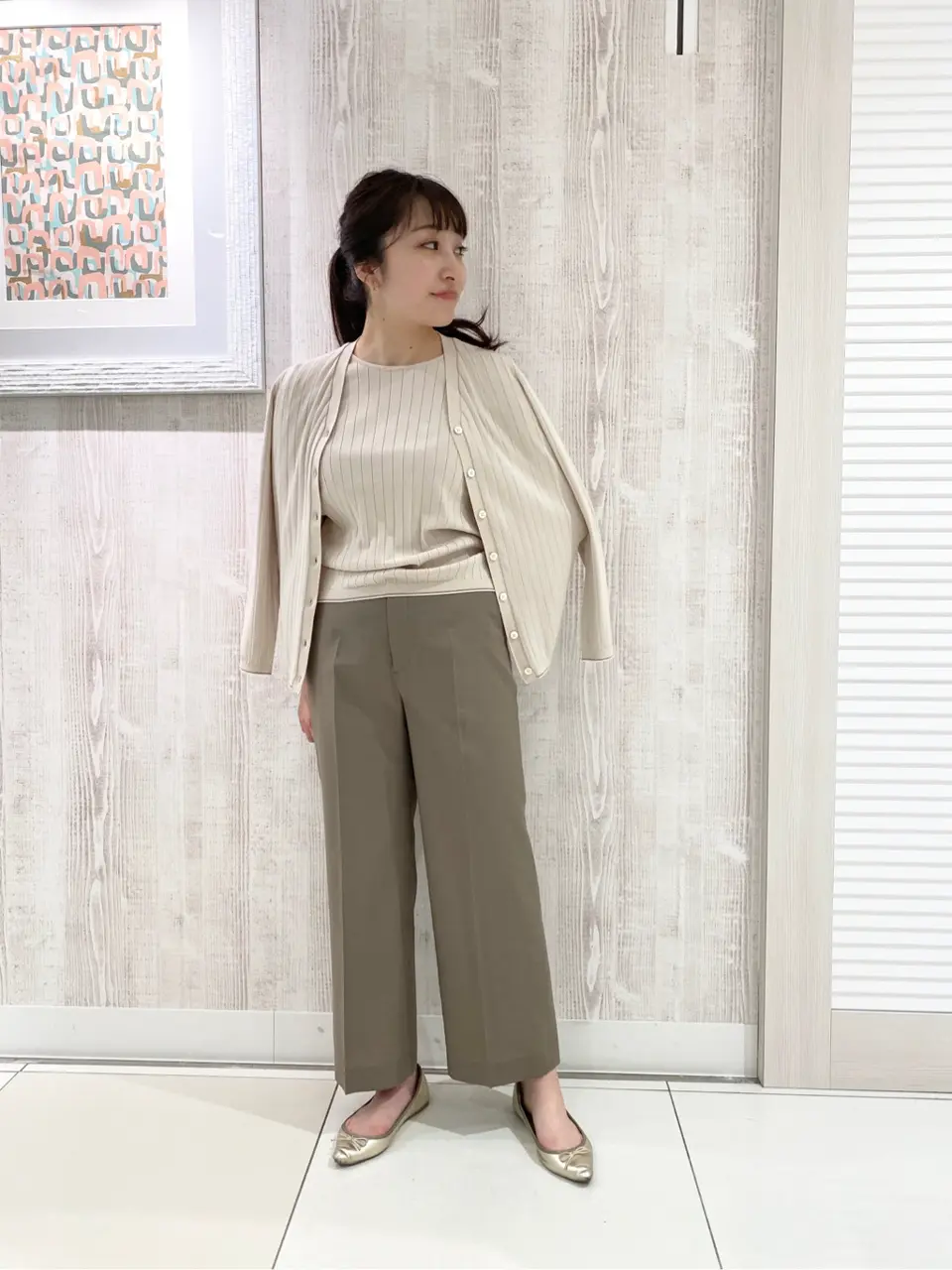 J.PRESS LADIES スタッフ コーディネート画像