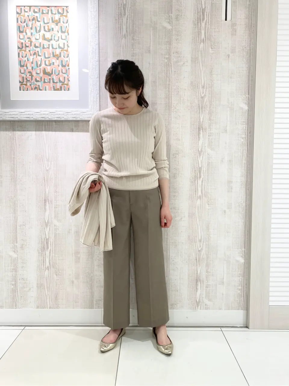 J.PRESS LADIES スタッフ コーディネート画像