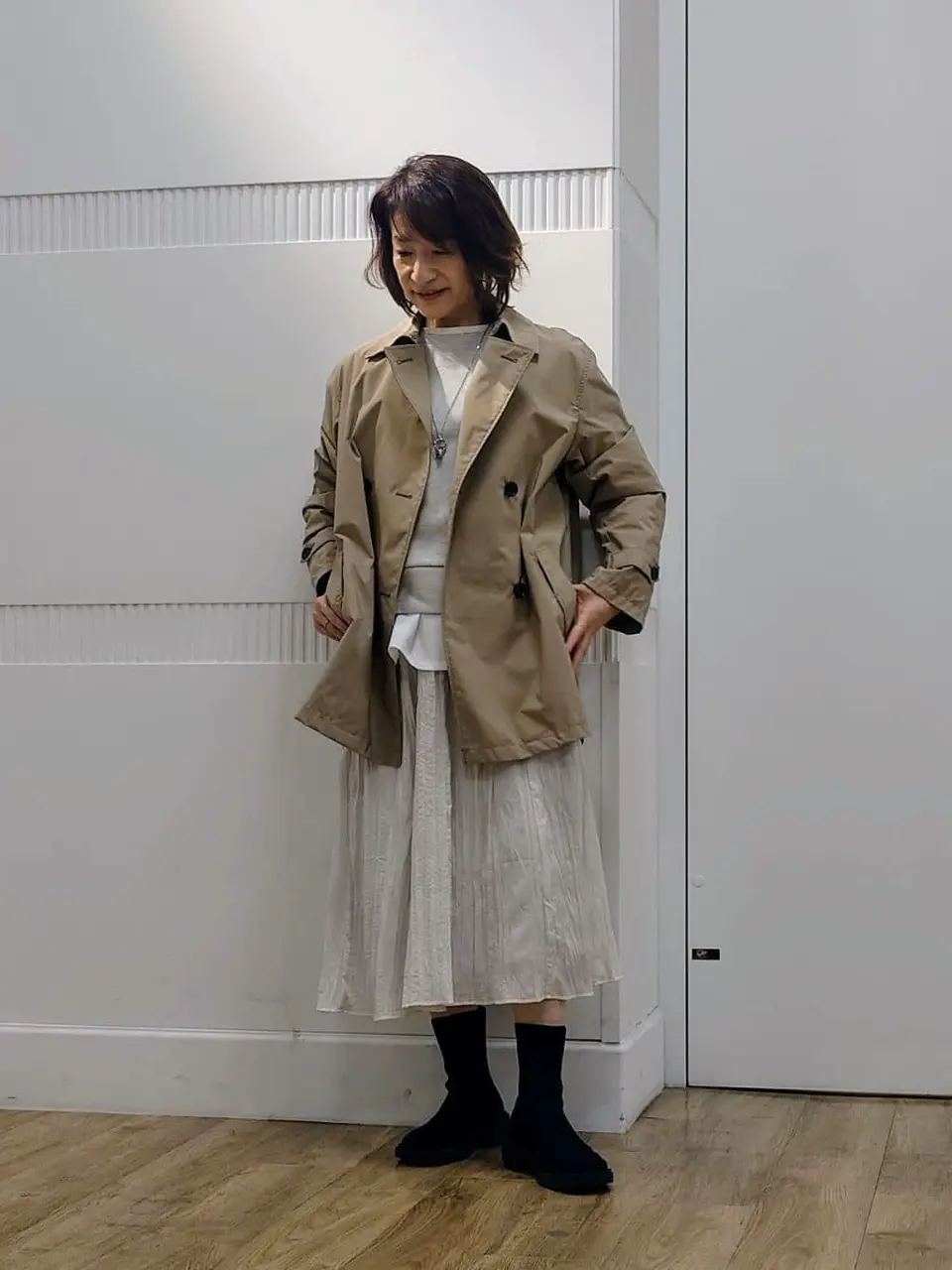 J.PRESS LADIES スタッフ コーディネート画像