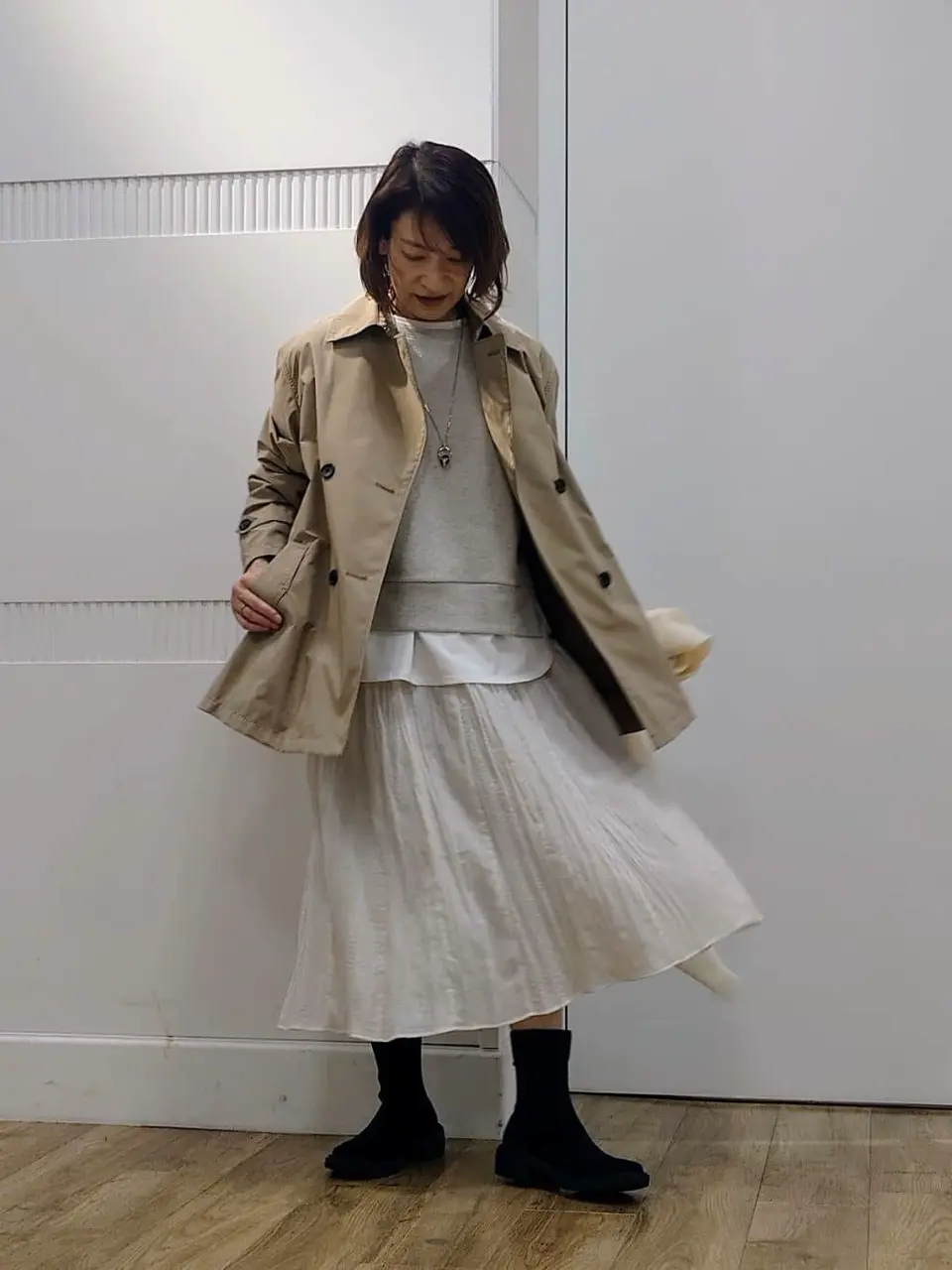 J.PRESS LADIES スタッフ コーディネート画像