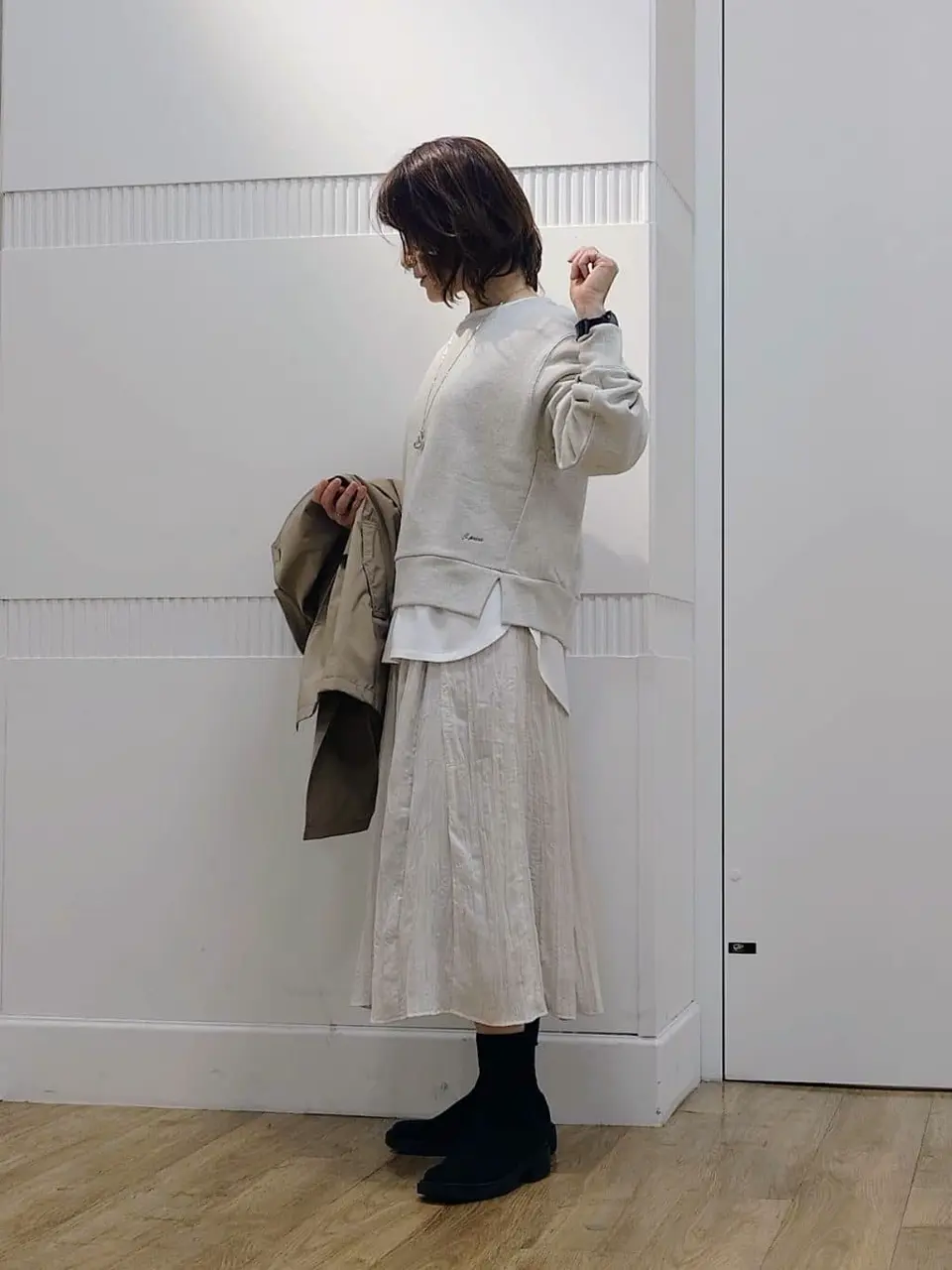 J.PRESS LADIES スタッフ コーディネート画像