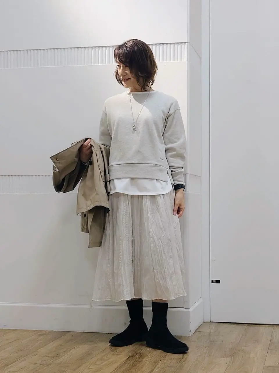 J.PRESS LADIES スタッフ コーディネート画像