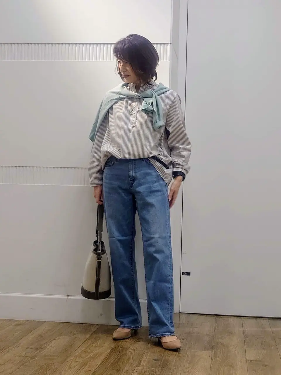 J.PRESS LADIES スタッフ コーディネート画像