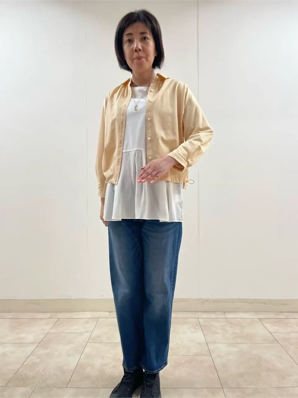 J.PRESS LADIES 守田 コーディネート画像