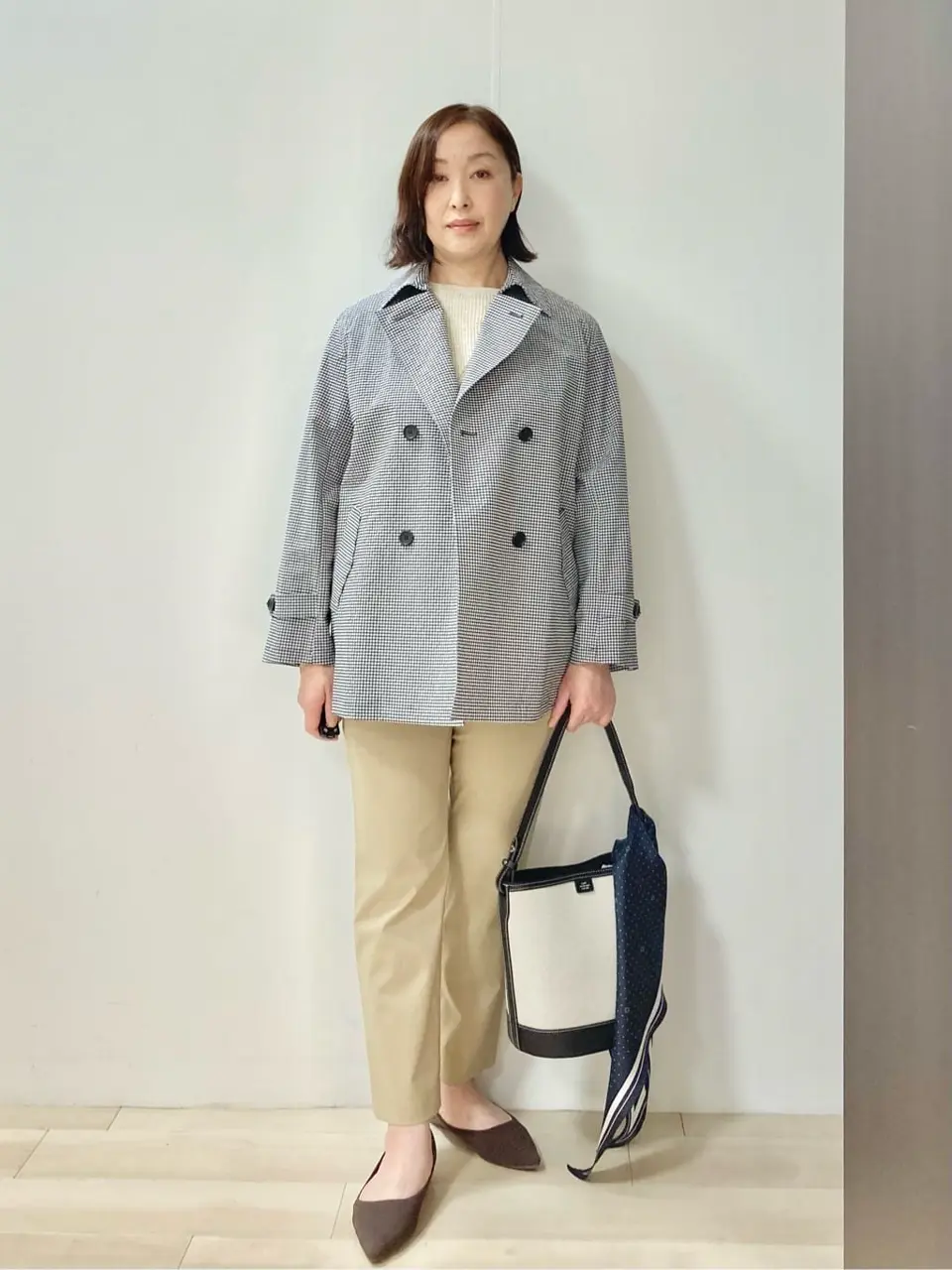 J.PRESS LADIES スタッフ コーディネート画像