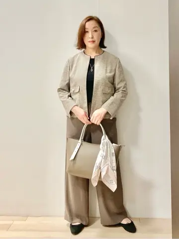 J.PRESS LADIES スタッフ コーディネート画像