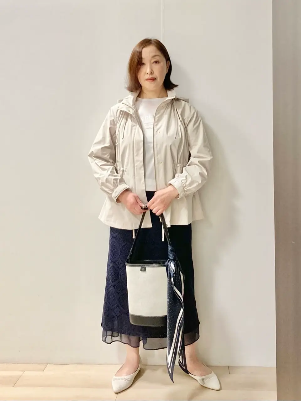 J.PRESS LADIES スタッフ コーディネート画像