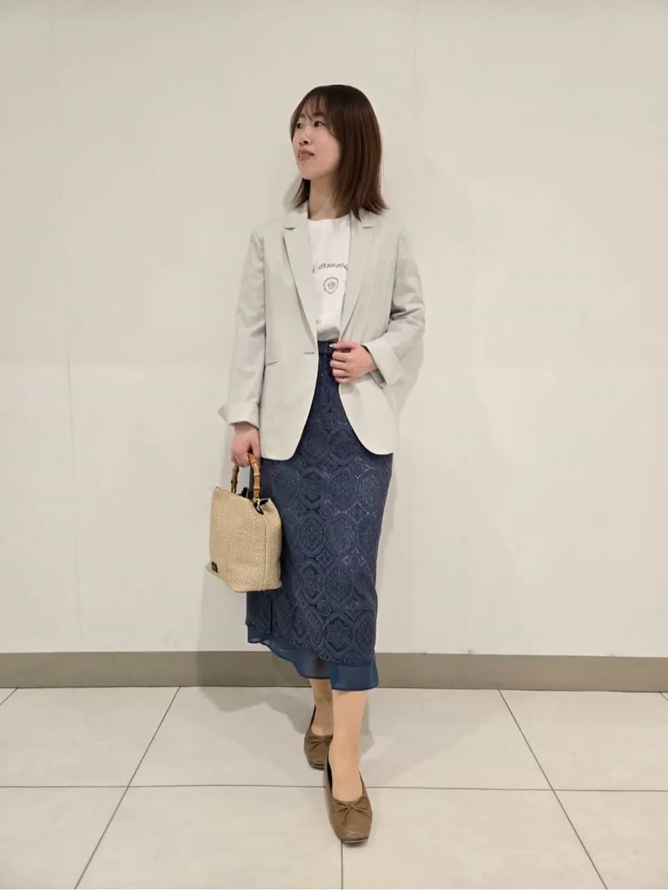 J.PRESS LADIES スタッフ コーディネート画像