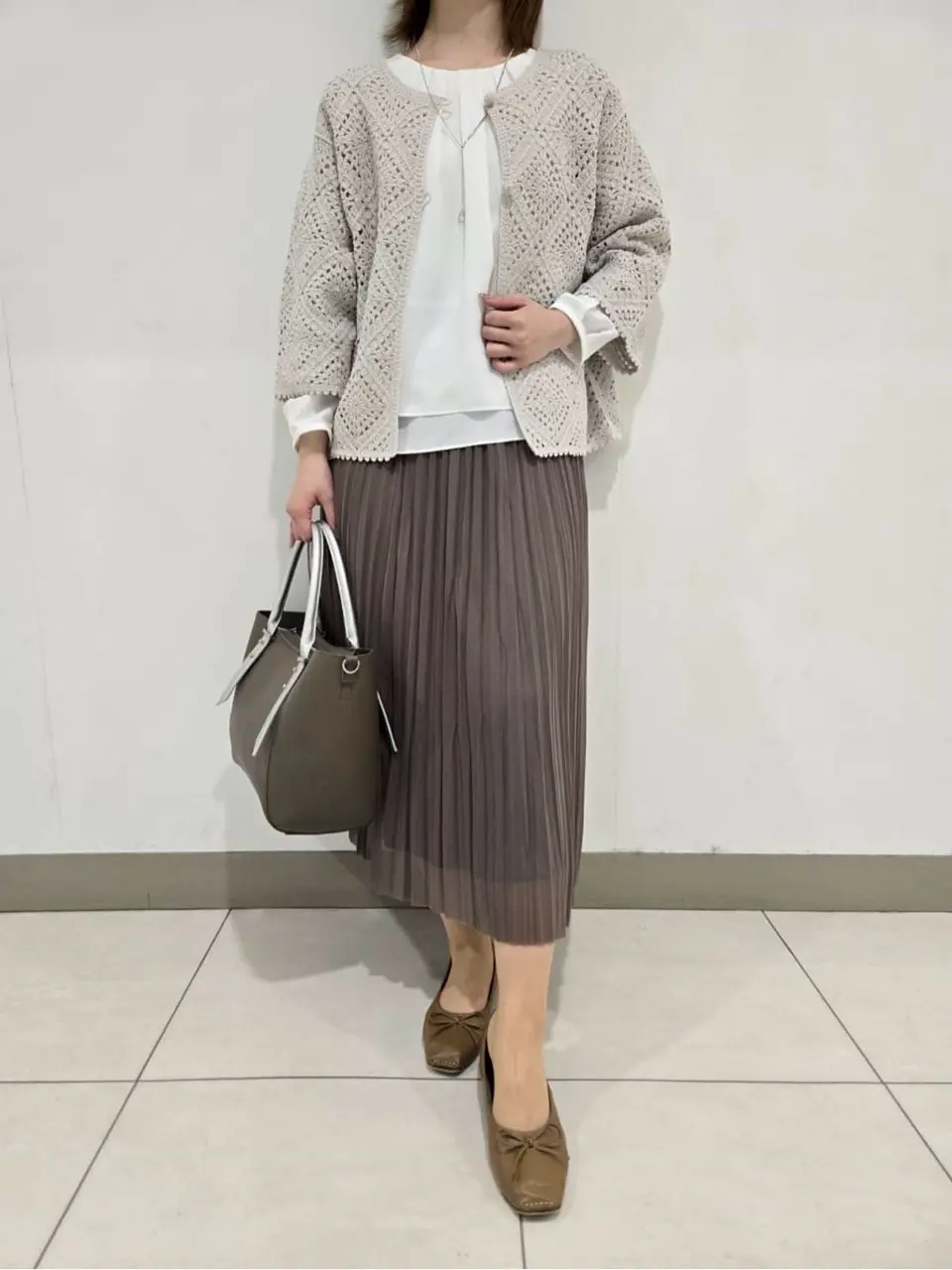 J.PRESS LADIES スタッフ コーディネート画像