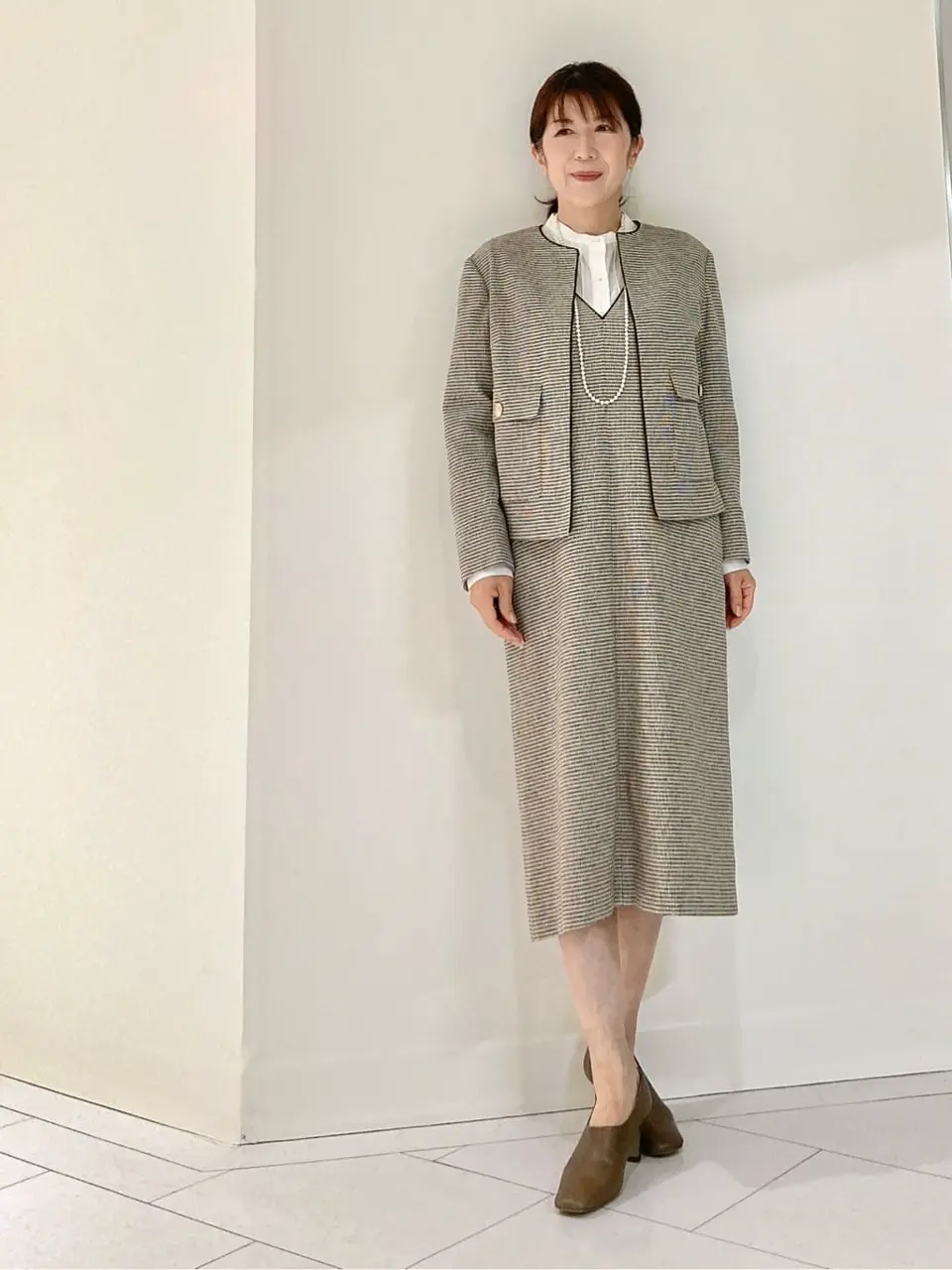 J.PRESS LADIES KAZU コーディネート画像