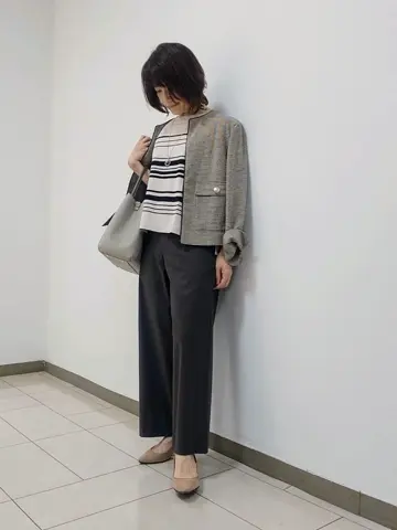 J.PRESS LADIES スタッフ コーディネート画像