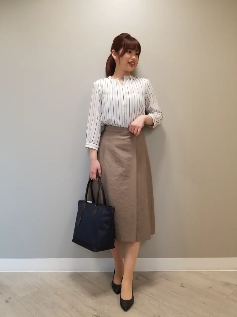 J.PRESS LADIES スタッフ コーディネート画像