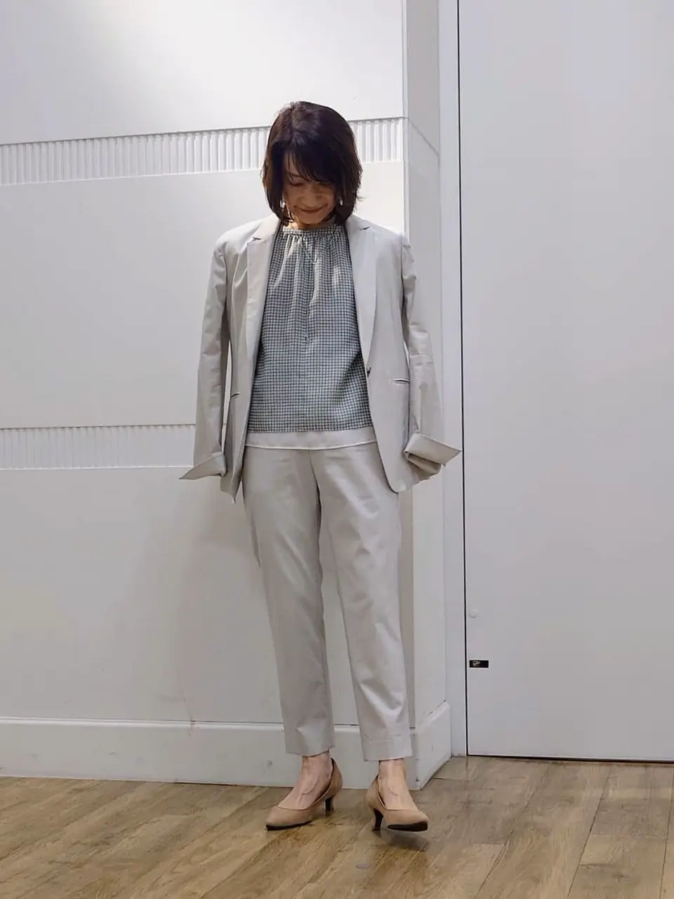 J.PRESS LADIES スタッフ コーディネート画像