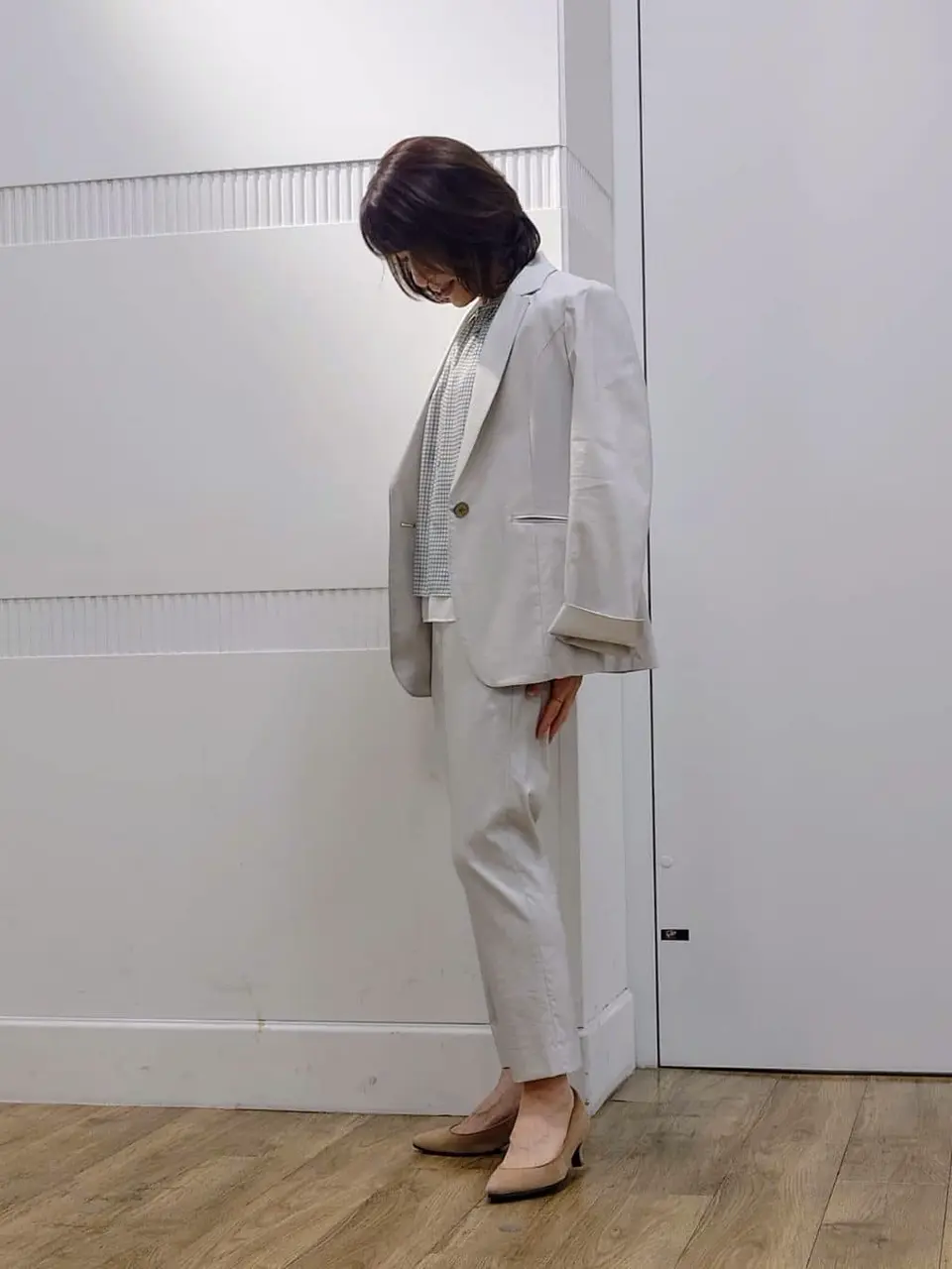 J.PRESS LADIES スタッフ コーディネート画像