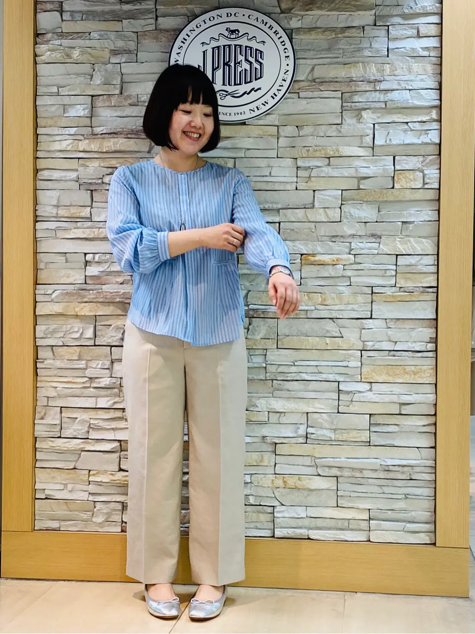 J.PRESS LADIES 内田 コーディネート画像