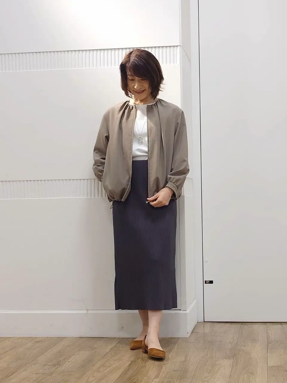 J.PRESS LADIES スタッフ コーディネート画像