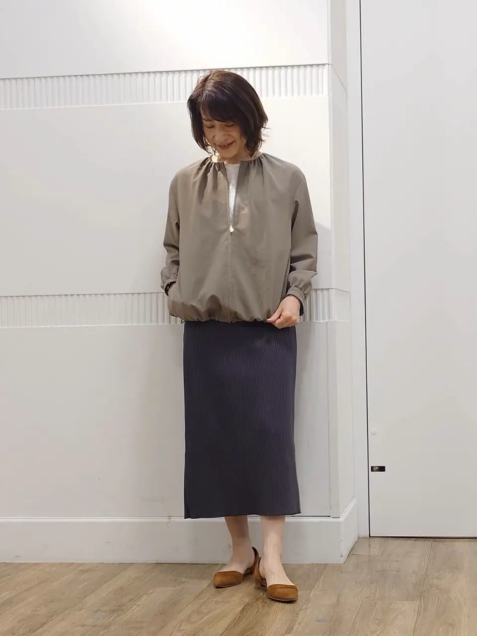 J.PRESS LADIES スタッフ コーディネート画像